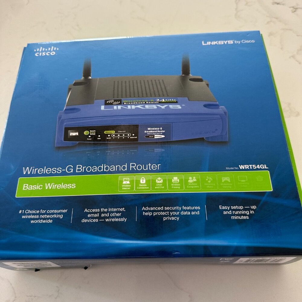 Linksys Wireless-G Broadband Router WRT54GL - Picture 7 of 11